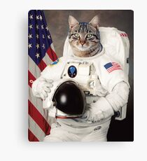 ASTRO CAT Canvas Print