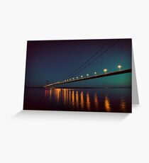 Humber Bridge Greeting Card