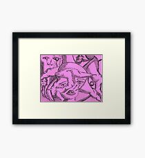 fractured Framed Print