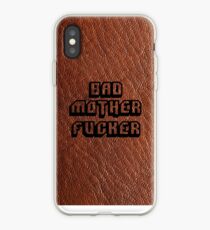Bad Motherfucker Leather - Pulp Fiction iPhone Case