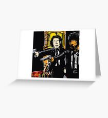 Pulp Fiction Greeting Card
