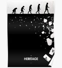 99 Steps of Progress - Heritage Poster