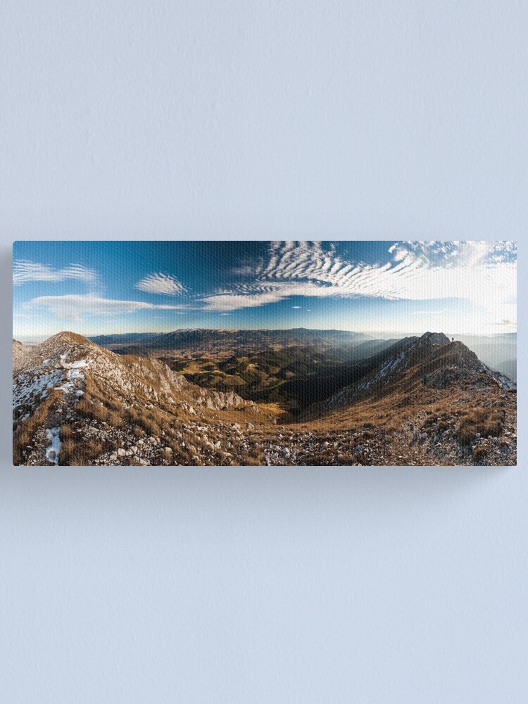 Alternate view of Piatra Craiului Panorama Canvas Print