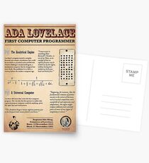 Ada Lovelace: First Computer Programmer Postcards
