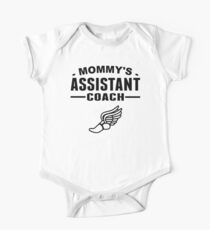 Mommy's Assistant Track Coach One Piece - Short Sleeve