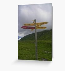 Destinations Greeting Card