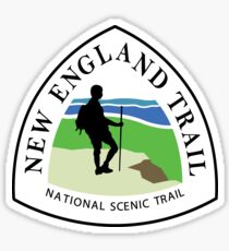New England National Scenic Trail Sign, USA Sticker