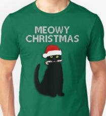 Meowy Christmas Unisex T-Shirt