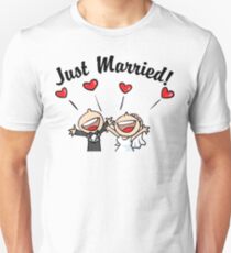 Camiseta ajustada Recién casados