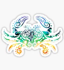 Inked Crab Sticker