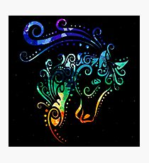 Inked Horse Photographic Print