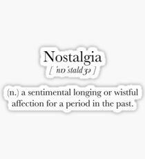 Nostalgia Sticker