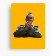 Taxi Driver - Applause Canvas Print