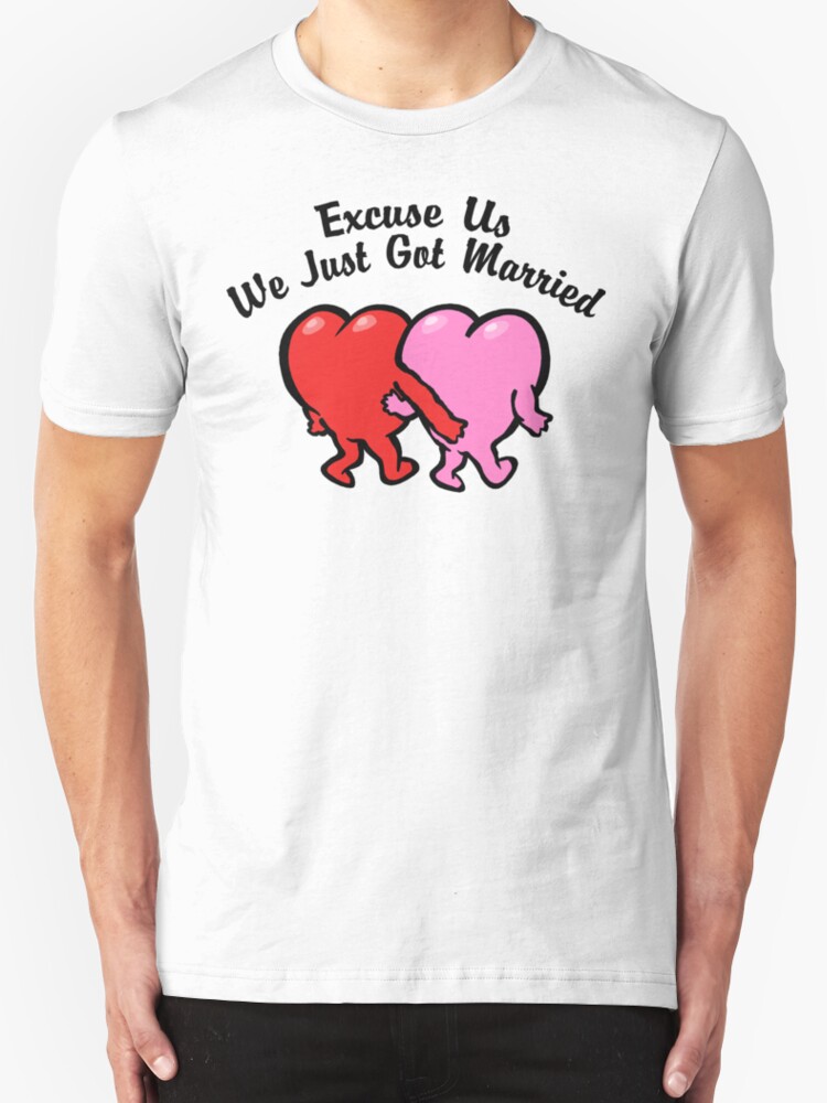 just married tee shirts