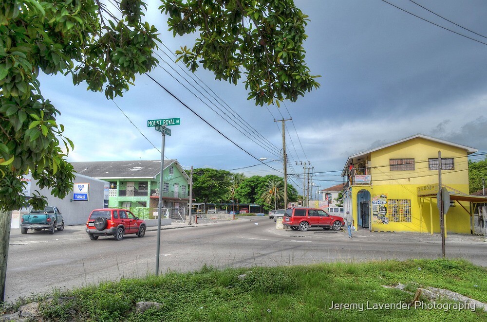 "Mount Royal Avenue & Wulff Road in Nassau, The Bahamas" by Jeremy Lavender Photography Redbubble