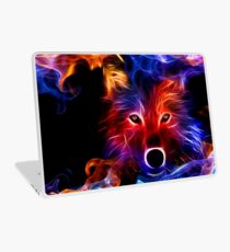 Fire Wolf Laptop Skin
