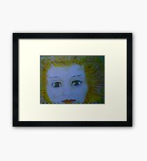 Moon Beam Framed Print
