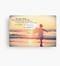 May 2013 - Lost For Words Canvas Print