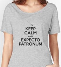 Keep Calm and Expecto Patronum Women's Relaxed Fit T-Shirt