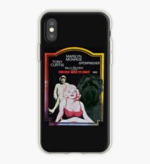 Affenpinscher Art - Some Like It Hot Movie Poster iPhone Case