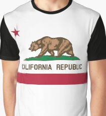 California Flag Graphic T-Shirt