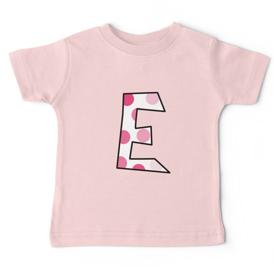 "E " Baby Tees by Rjcham Redbubble