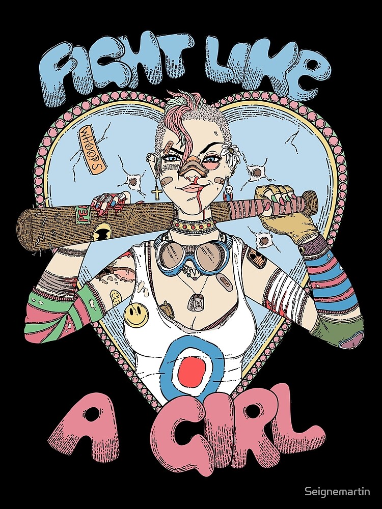 Fight Like A Girl - Fight Like A Tank Girl (Tank Girl) by Seignemartin