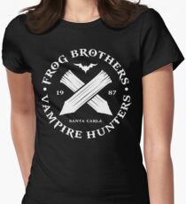 The Lost Boys - Frog Brothers Bros Vampire Hunters Women's Fitted T-Shirt