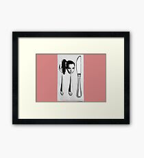 Icelandic Silverware Framed Print