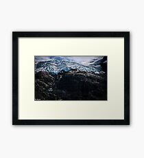 Glaciers! Framed Print