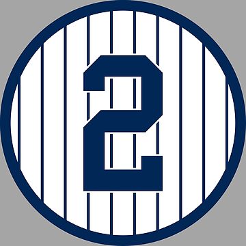 Derek Jeter #2 Away Jersey Number Poster for Sale by StickBall