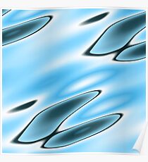 Bue reflections Poster