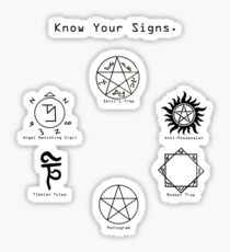 Know Your Signs Sticker