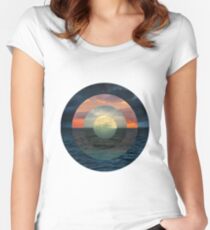 Ocular Oceans Women's Fitted Scoop T-Shirt