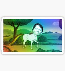 crazy coliins Sticker