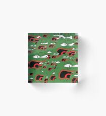 Angry Pepe Acrylic Block