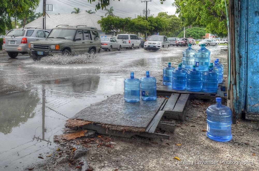 "Rainy day in Nassau, The Bahamas" by Jeremy Lavender Photography