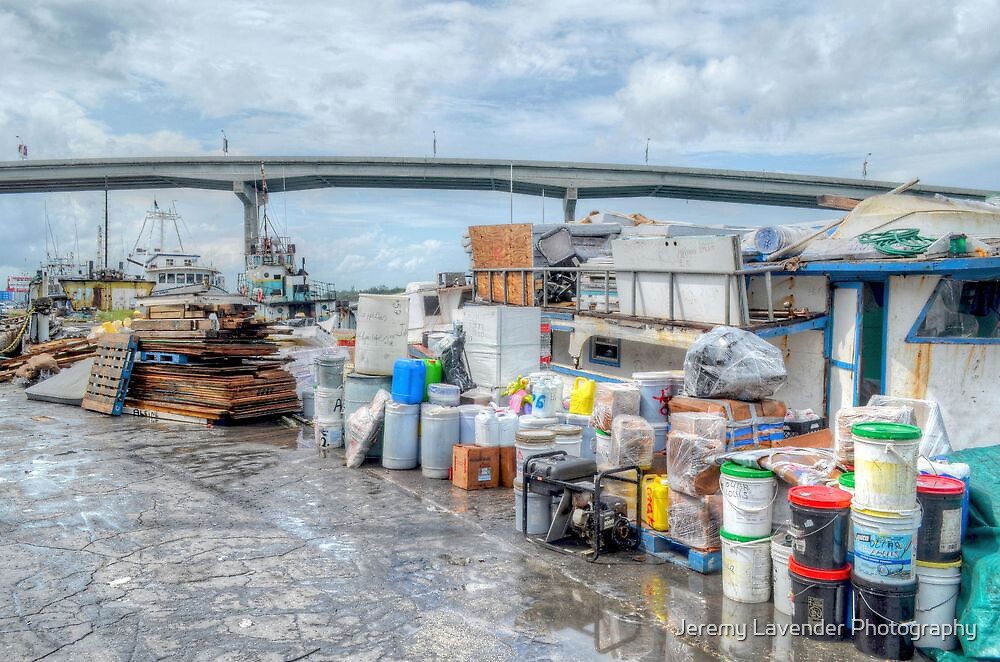 "Potter's Cay Docks in Nassau, The Bahamas" by Jeremy Lavender