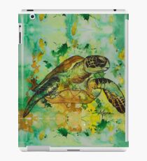 india ink green iPad Case/Skin