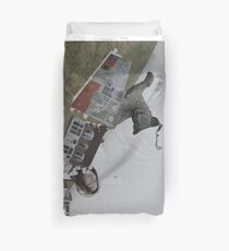 The World Has Turned Duvet Cover