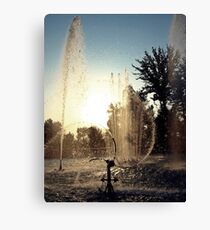 Fountain Canvas Print