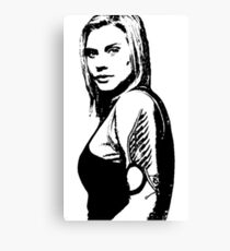Battlestar Galactica "Kara Thrace" Canvas Print