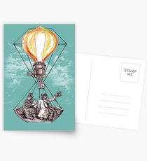 The Adventurers of the Sun and Sky Postcards