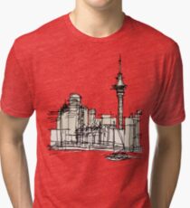 Auckland Silhouette Tri-blend T-Shirt