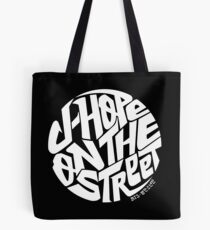 J-Hope - BTS-Mitglied Logo Serie (weiß) Tote Bag