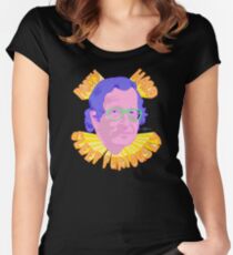 PARTY CHOMSKY Women's Fitted Scoop T-Shirt