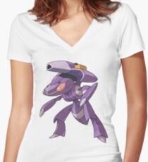 Genesect T-shirt (Official Art) Women's Fitted V-Neck T-Shirt