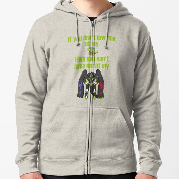 Zygarde - If you don't love me at my Core Zipped Hoodie