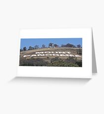 Mount Panorama Greeting Card