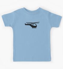 Helicopter pilot aviation Kids Tee